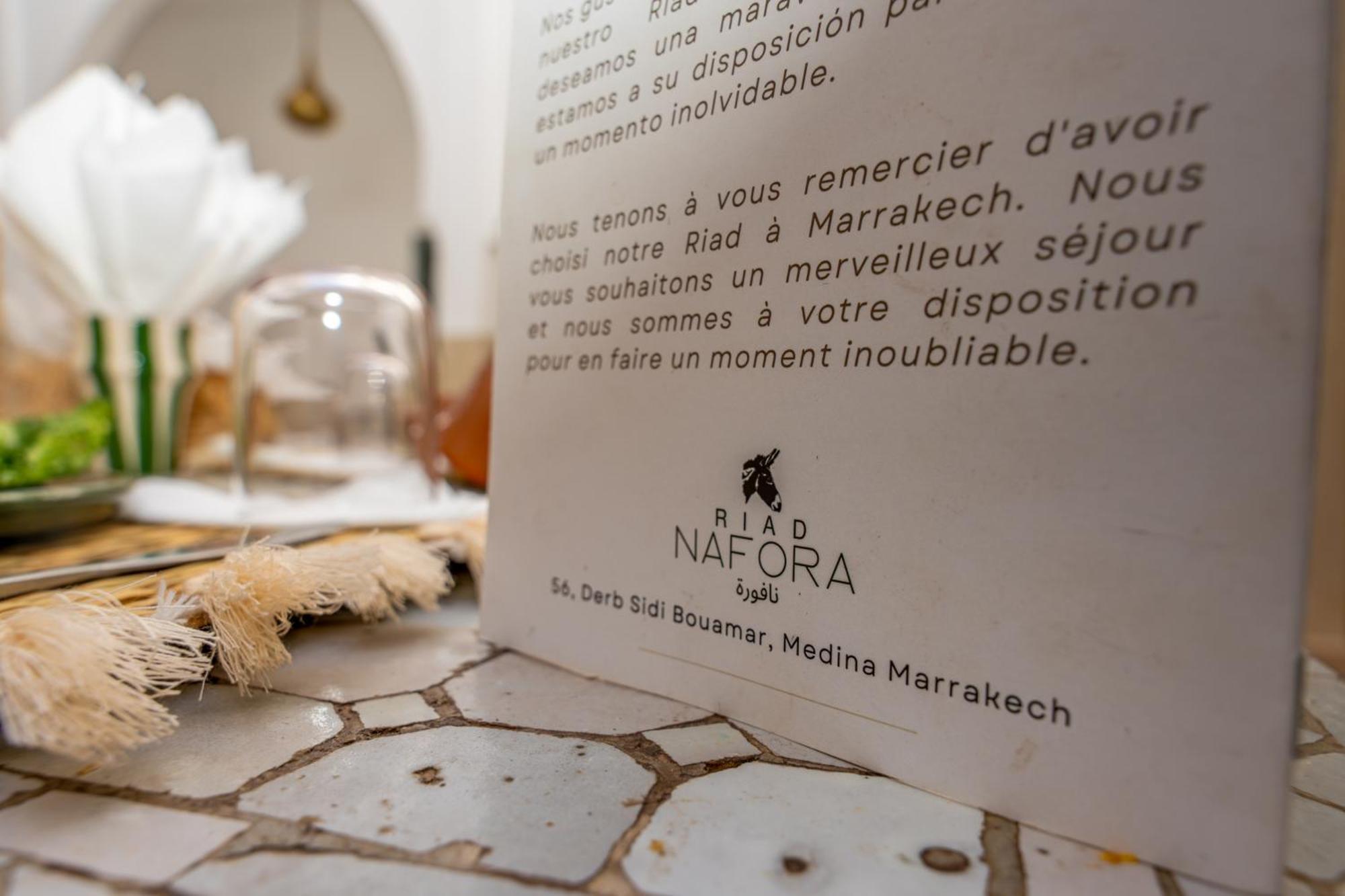 Riad Nafora Marraquexe Exterior foto